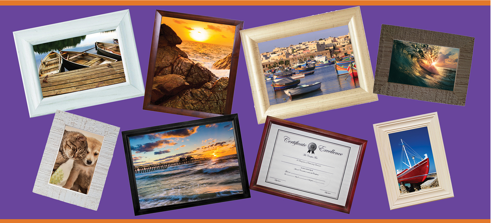 We supply a range of imported high quality Frames and Albums to the market.