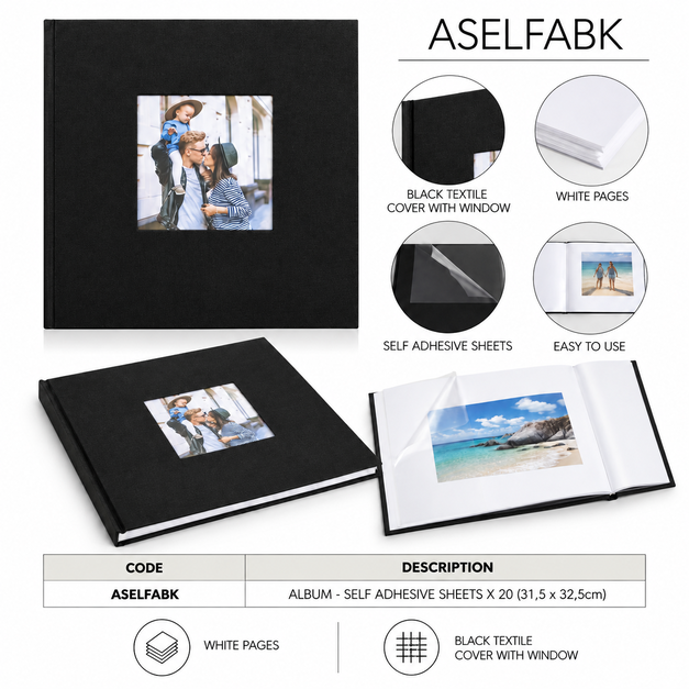 SELF ADHESIVE ALBUM